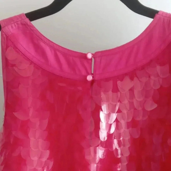 Monsoon London Sequin Pink Dress for girls - Picture 2 of 5